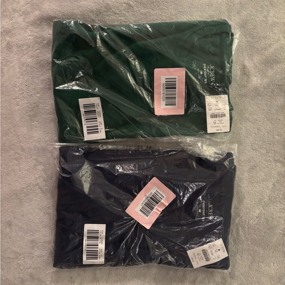 J. Crew 2 women’s Long-sleeve everyday tees
